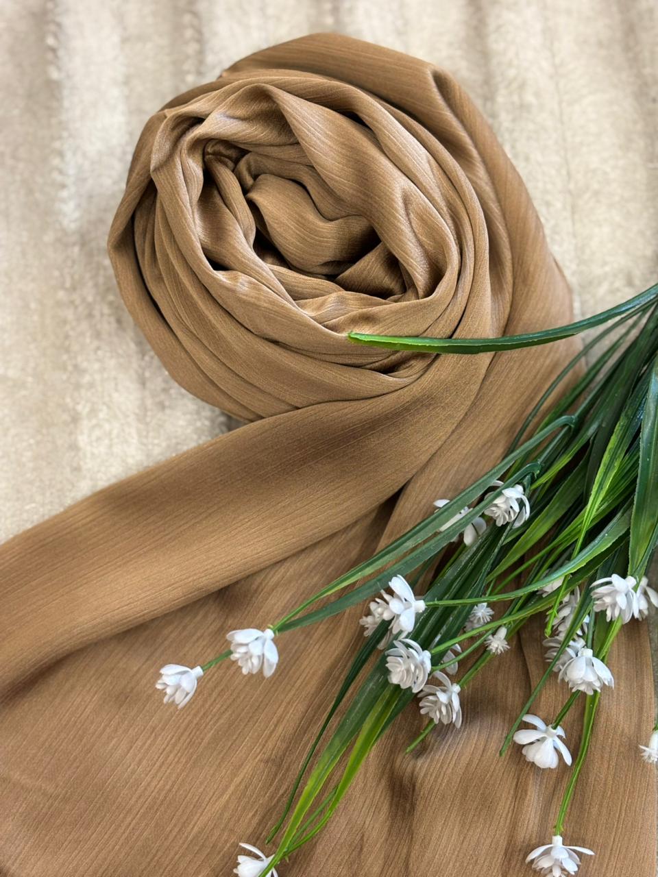 Crinkle Silk - Antique Gold