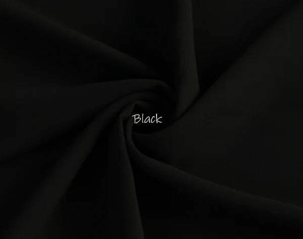 Georgette Chiffon - Black