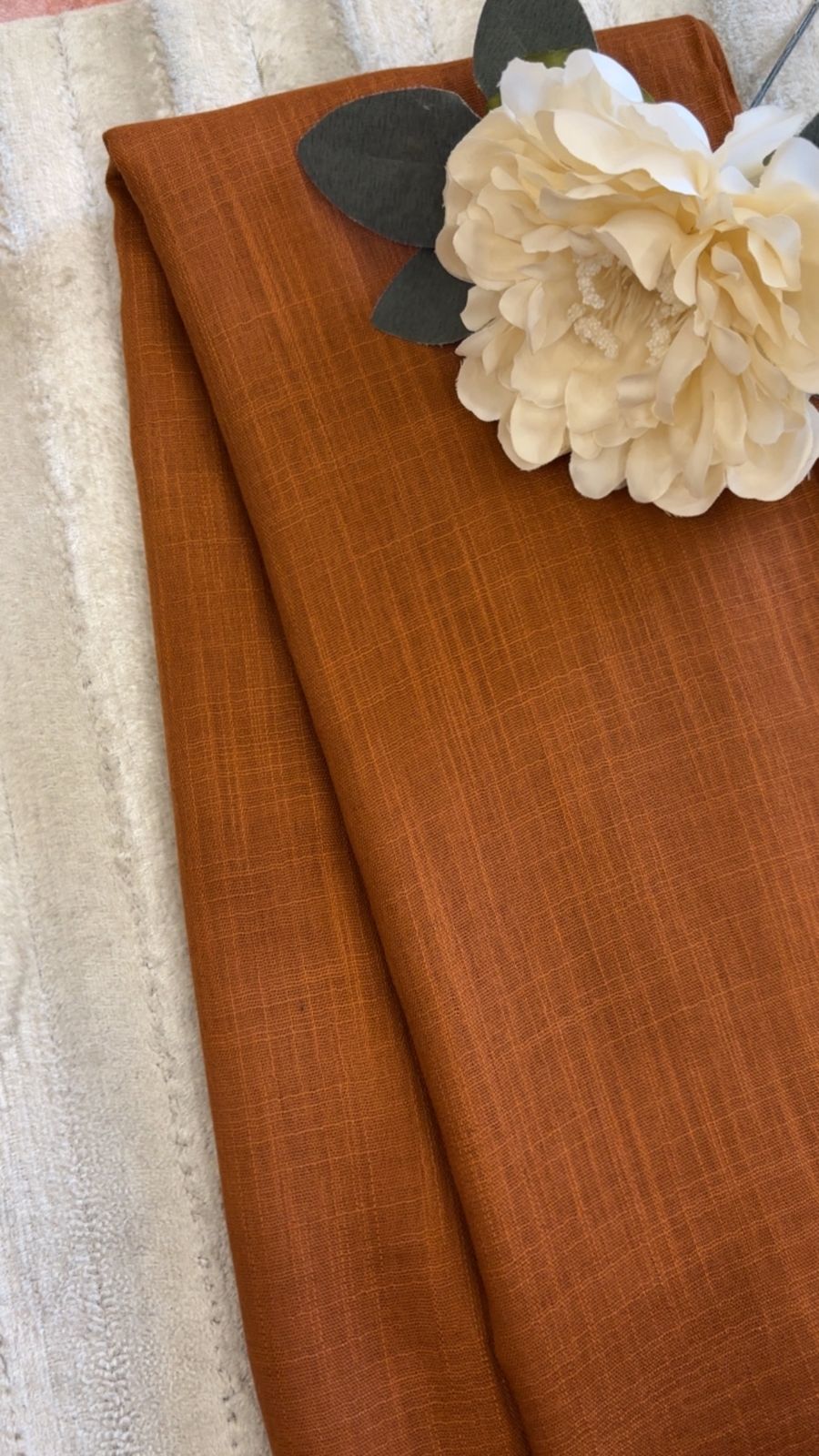 Turkish Lawn Hijab - Caramel