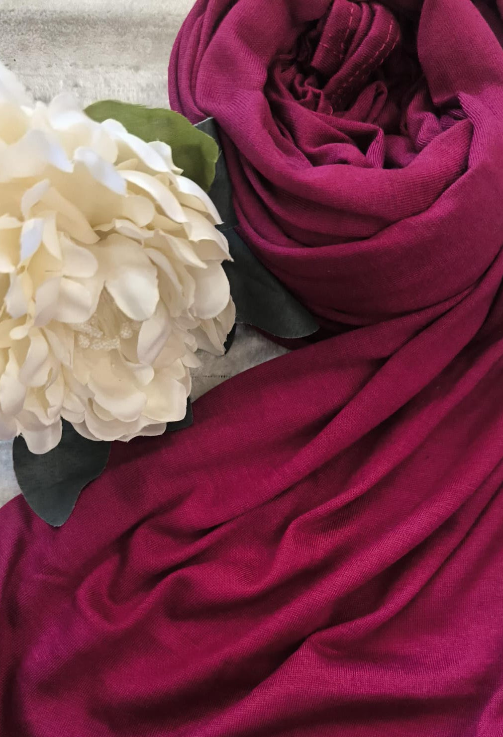 Jersey Hijab - Crimson