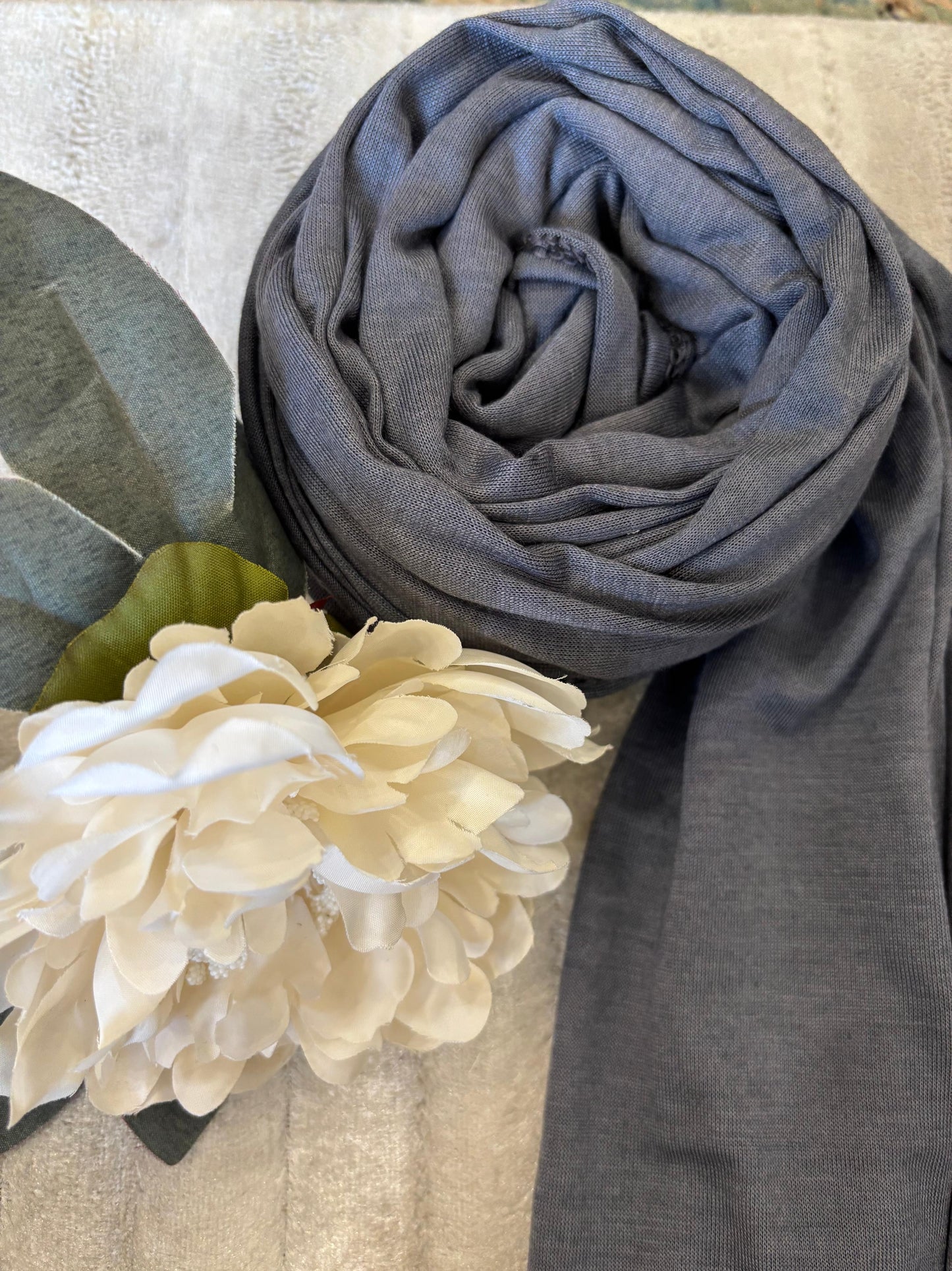 Jersey Hijab - Dark Grey