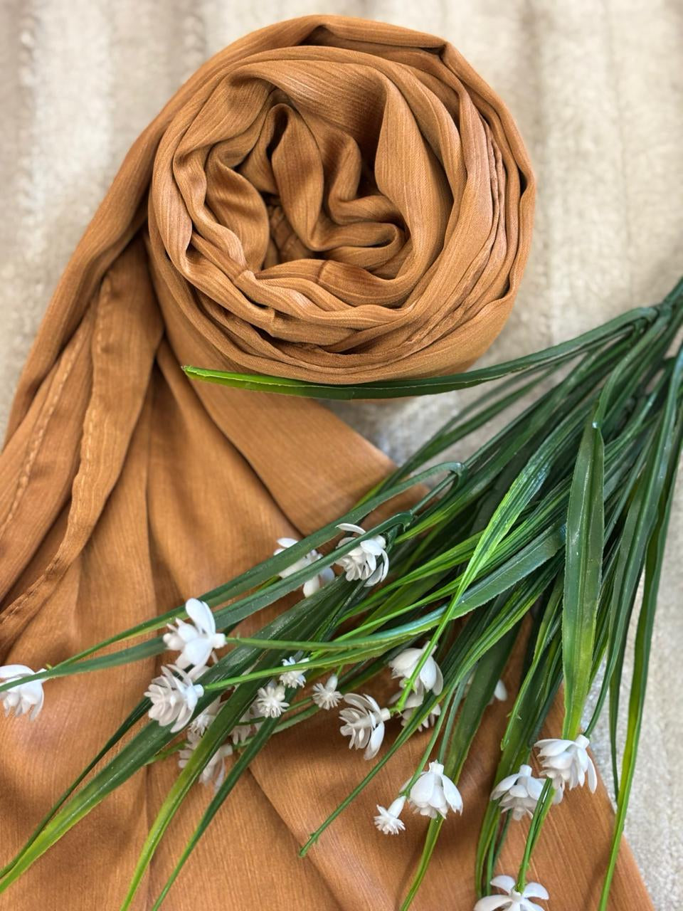 Crinkle Silk - Honey