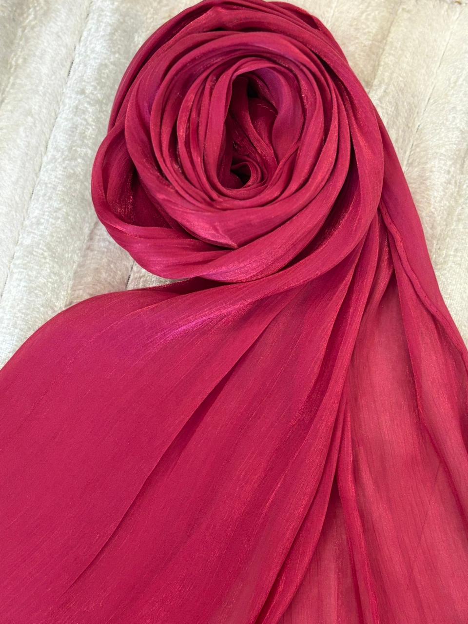 Fairy Dust Hijab - Hot Pink