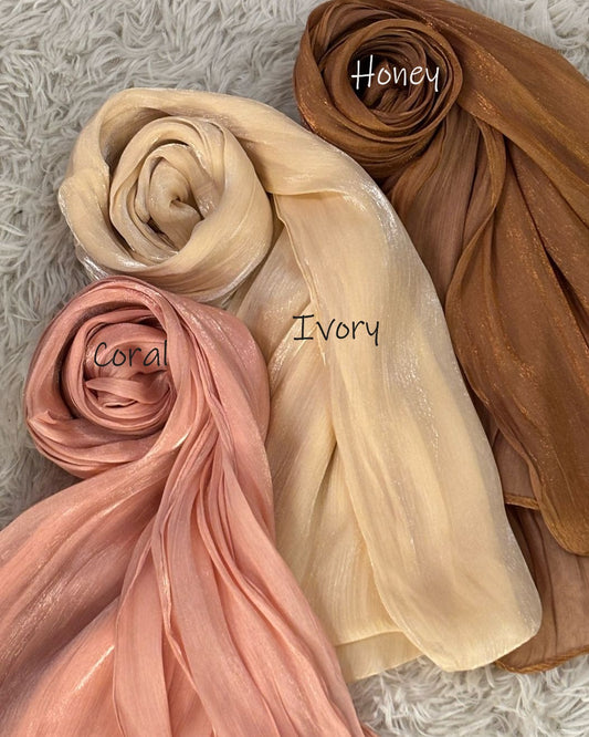 Fairy Dust Hijab - Honey
