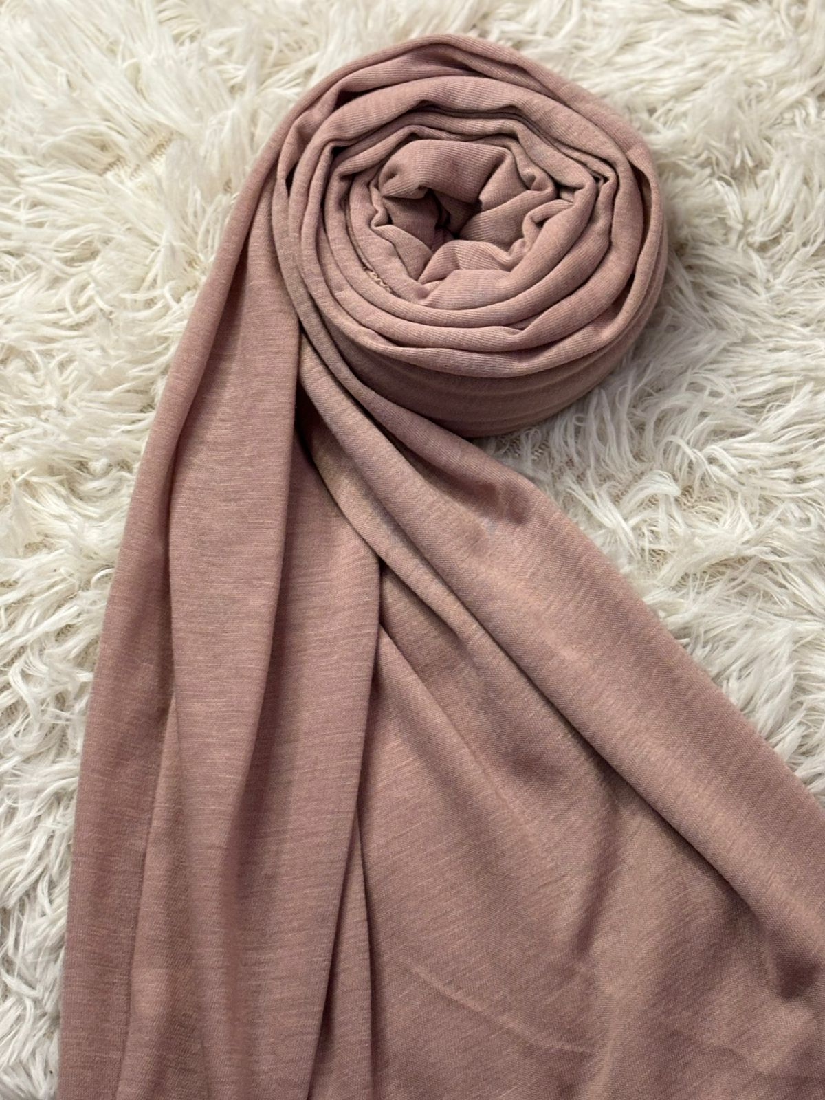 Premium Jersey Hijab - Dusty Pink