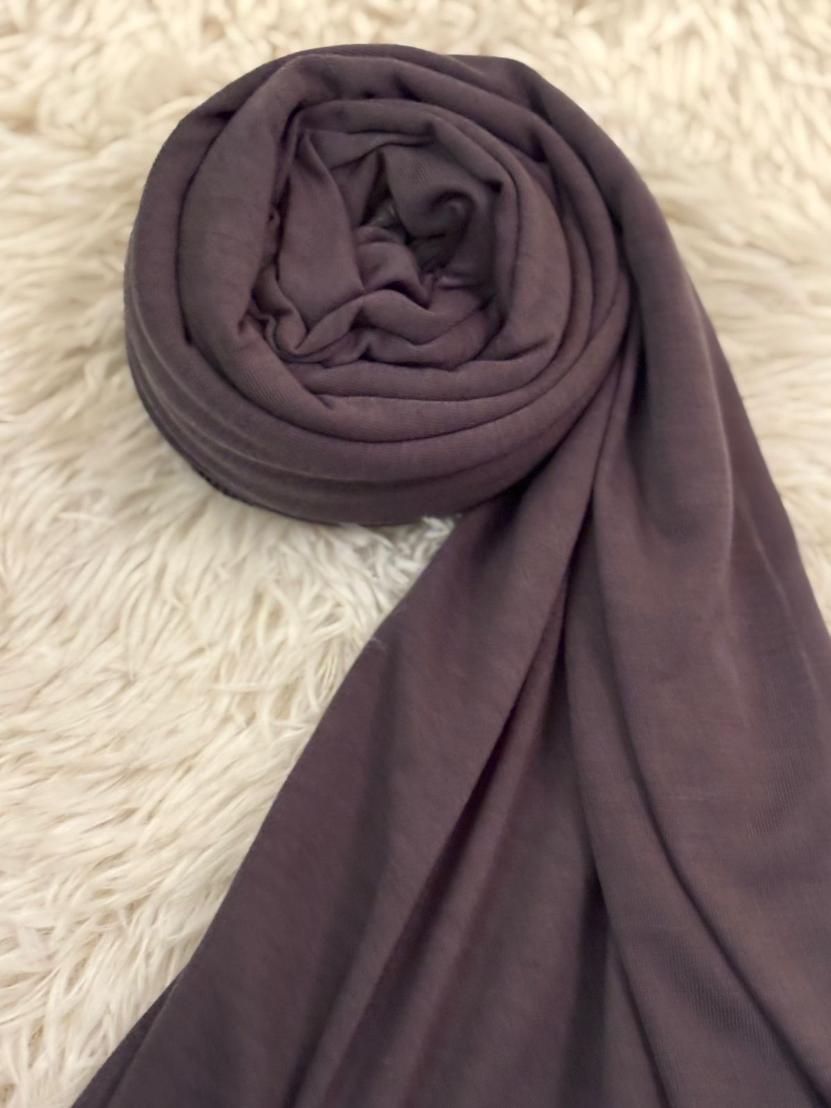 Premium Jersey Hijab - Dark Grey