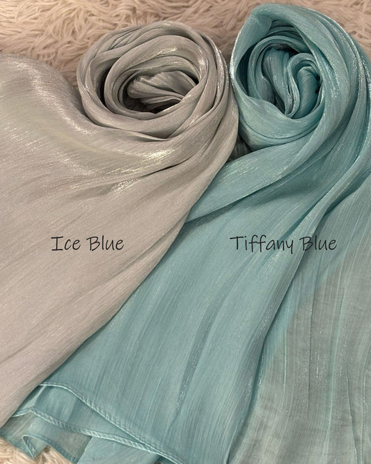 Fairy Dust Hijab - Tiffany Blue