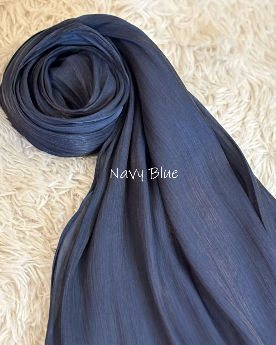 Fairy Dust Hijab - Navy Blue