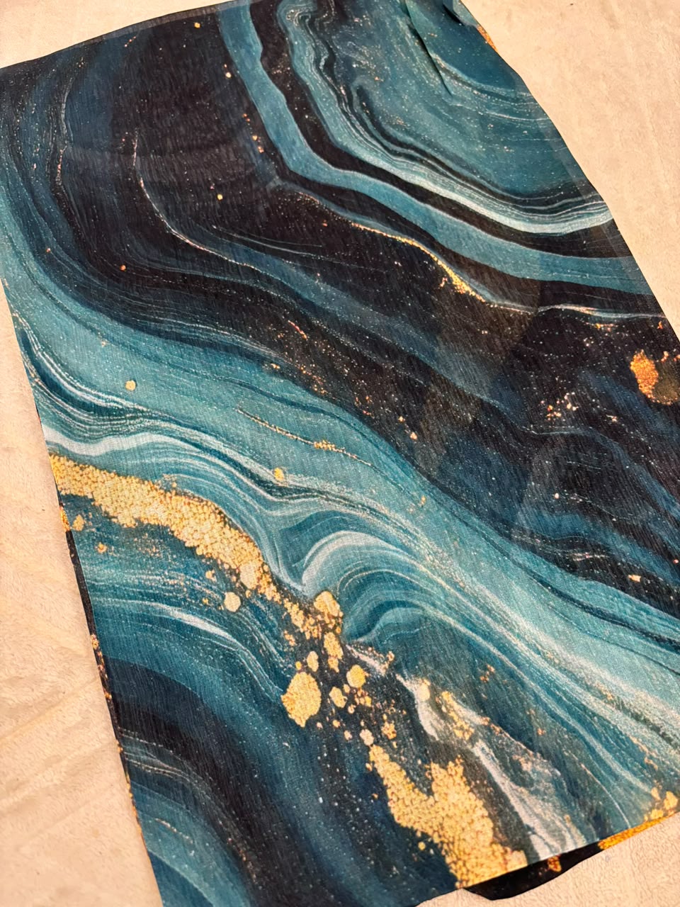 Marble Silk - Ocean Glow