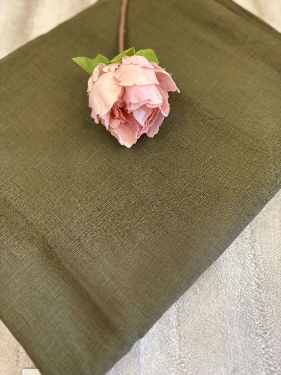 Essential Soft Lawn - Olive Green
