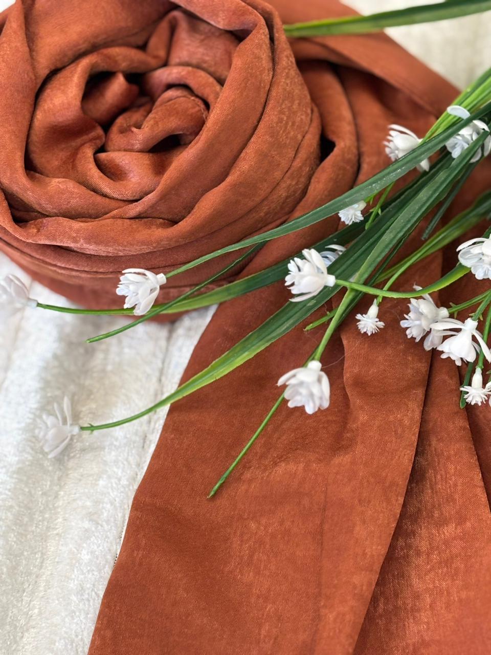 Velvet Silk - Rust