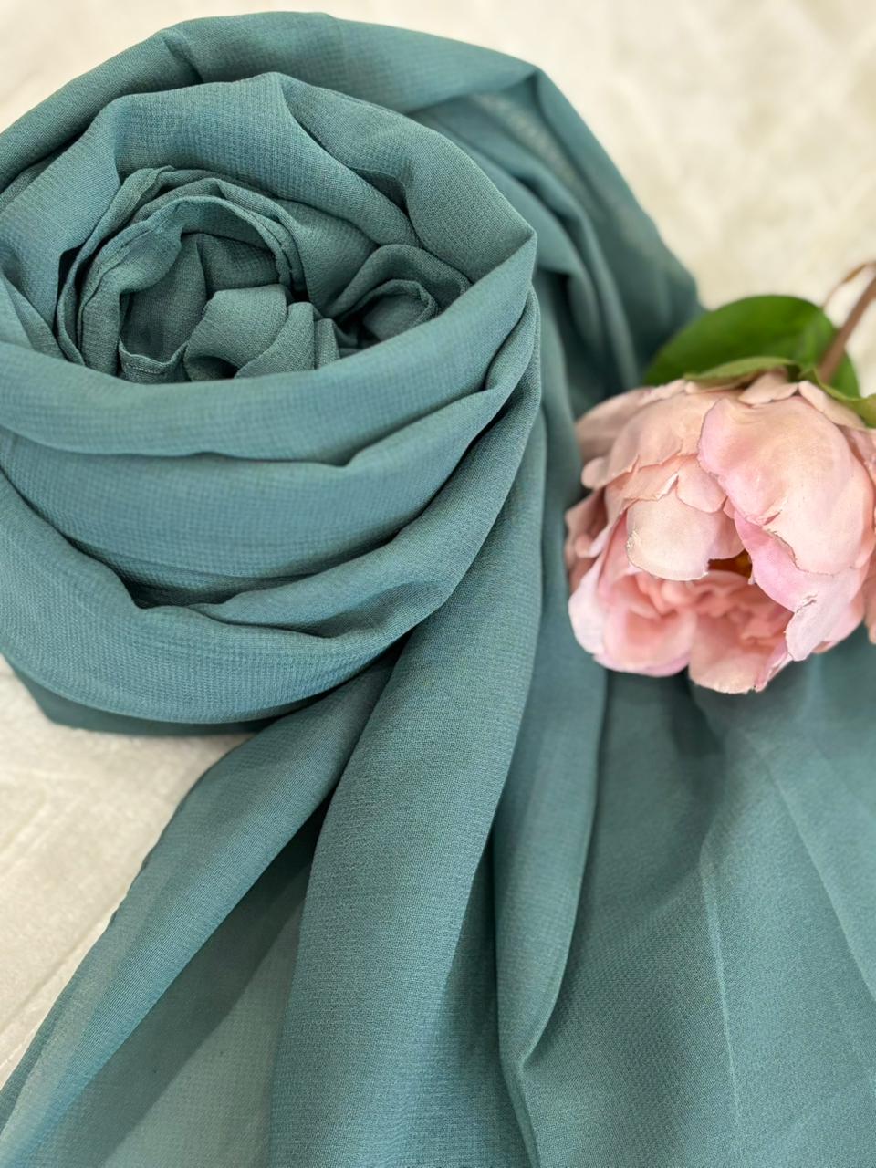 Georgette Chiffon - Sage Green