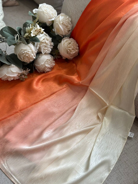 Ombré Silk - Shades of Rust