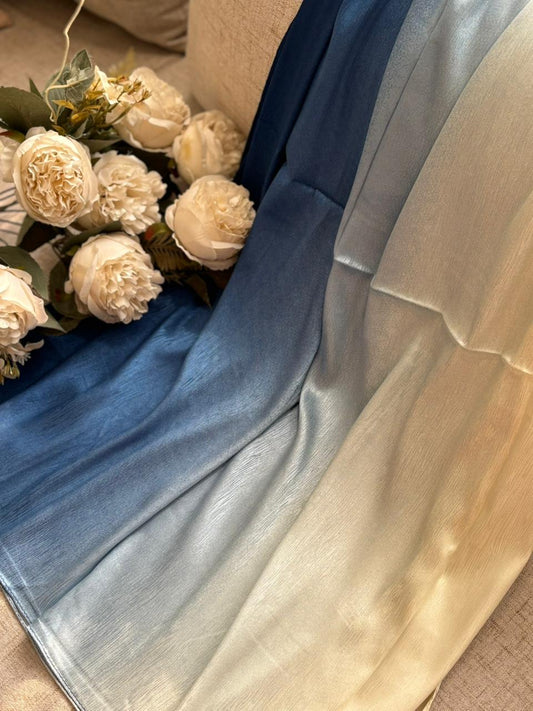 Ombré Silk - Shades of Sky