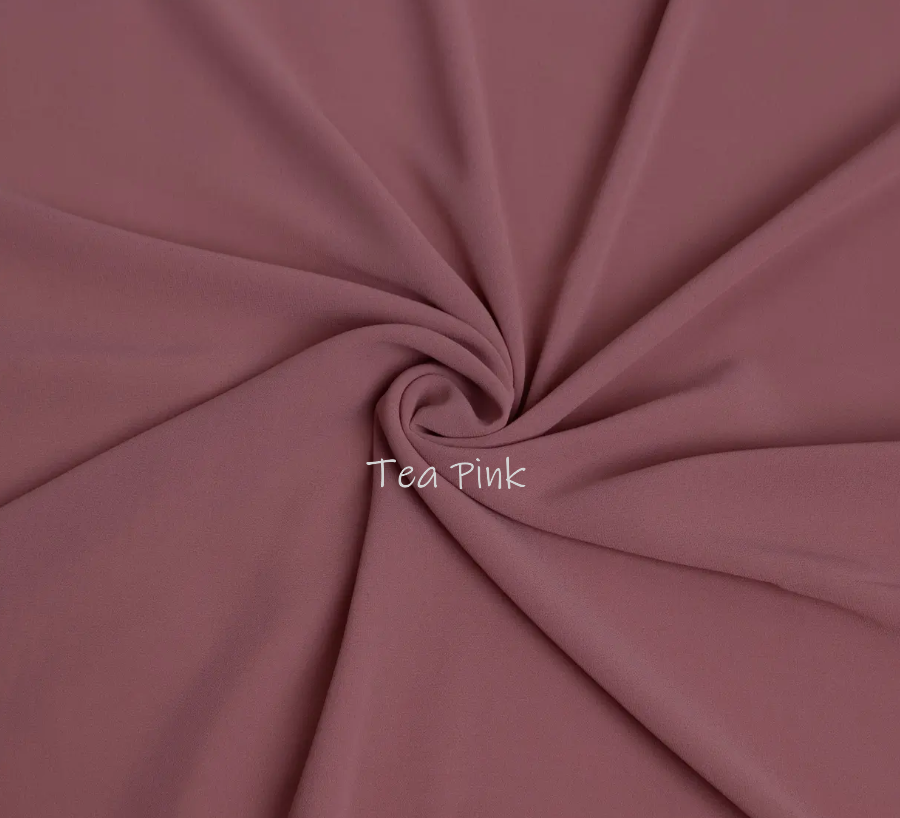 Georgette Chiffon - Tea Pink