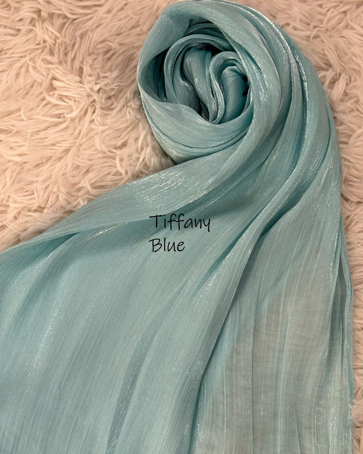 Fairy Dust Hijab - Tiffany Blue