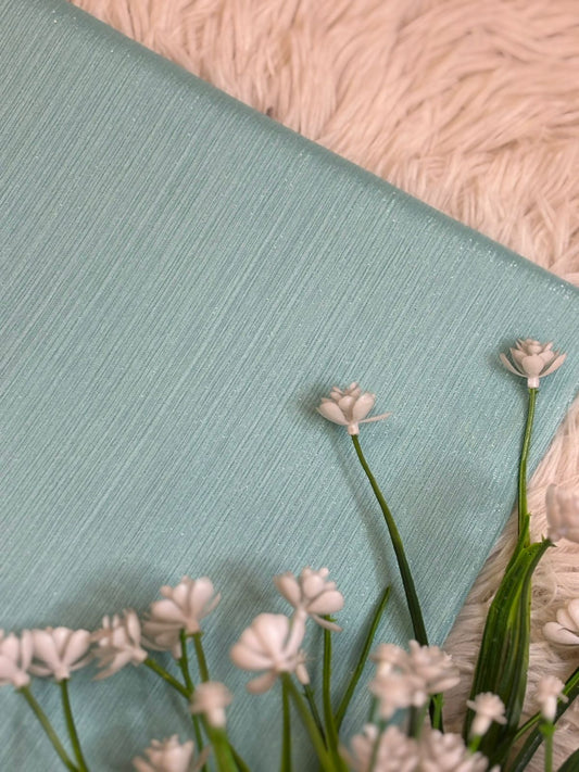 Shimmer Luxe Chiffon - Tiffany Blue