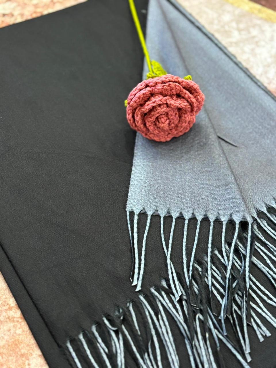 Two-Tone Wool Edit - Black