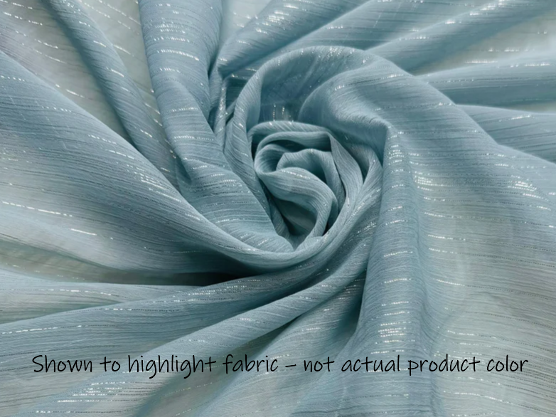 Shimmer Luxe Chiffon - Hot Pink