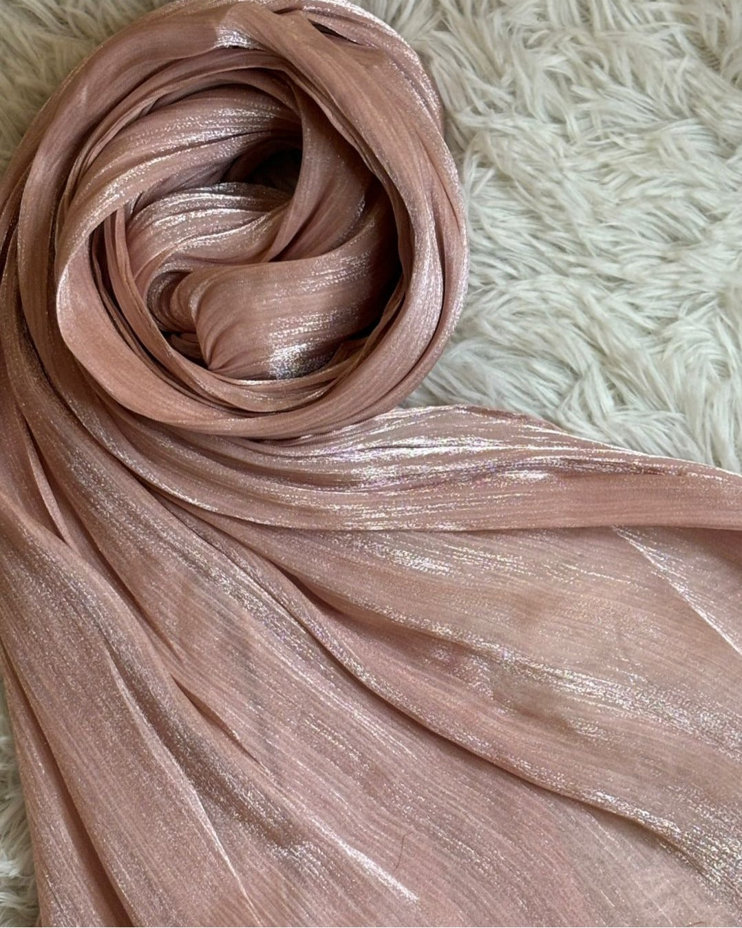 Fairy Dust Hijab - Baby Pink