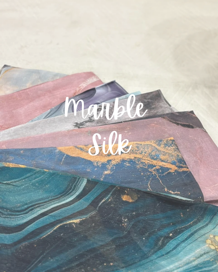 Marble Silk Hijabs