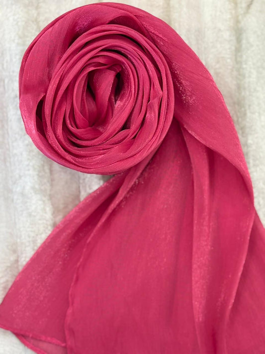 Fairy Dust Hijab - Barbie Pink