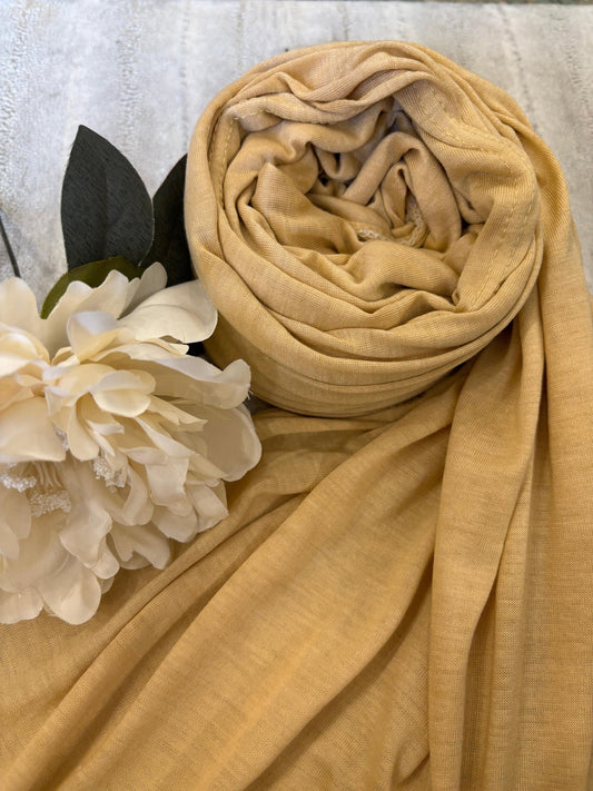 Jersey Hijab - Beige