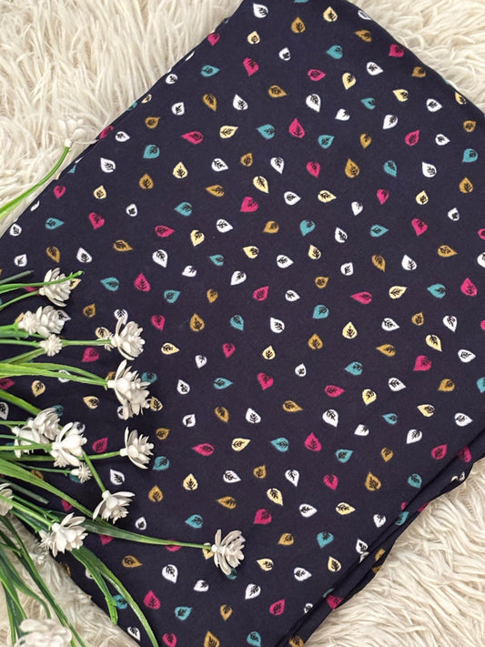 Namaz Chadar - Black Colorful