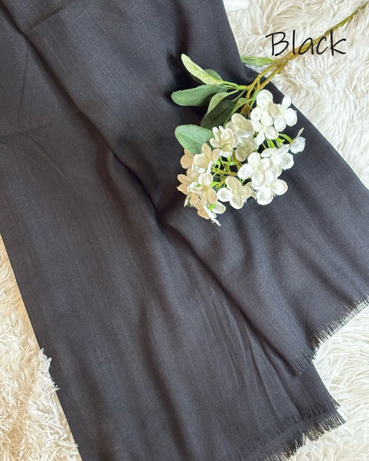 Turkish Lawn Hijab - Black
