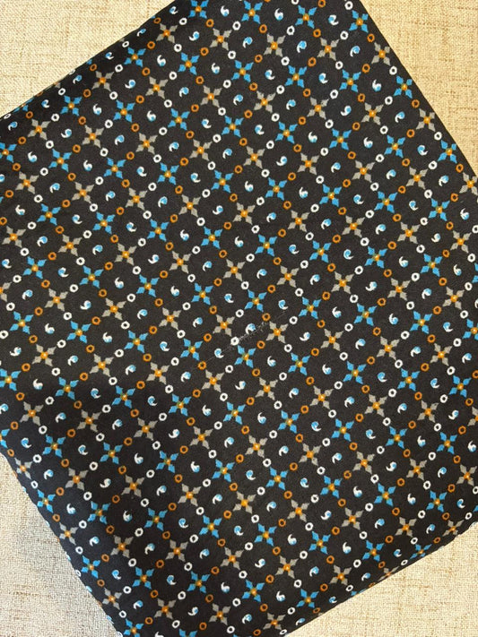 Namaz Chadar - Black & Multi