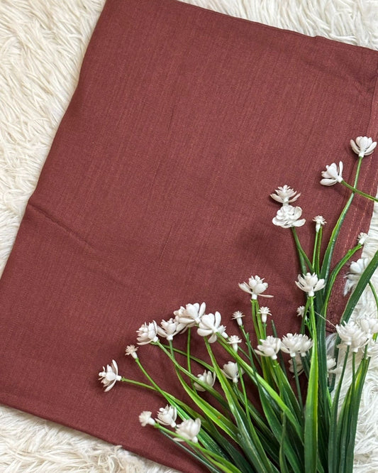 Modal Hijab - Brick Red