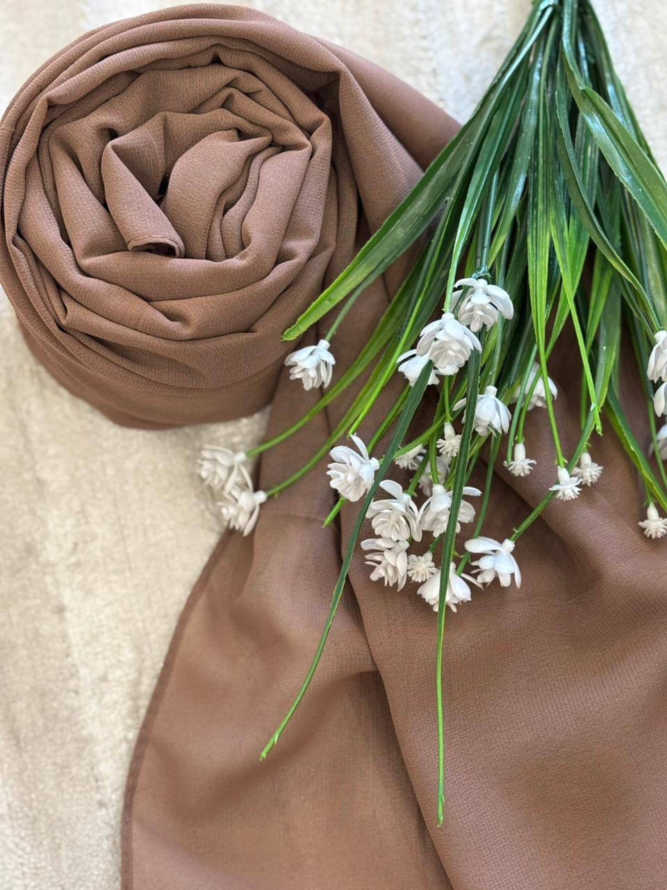 Georgette Chiffon - Cappuccino