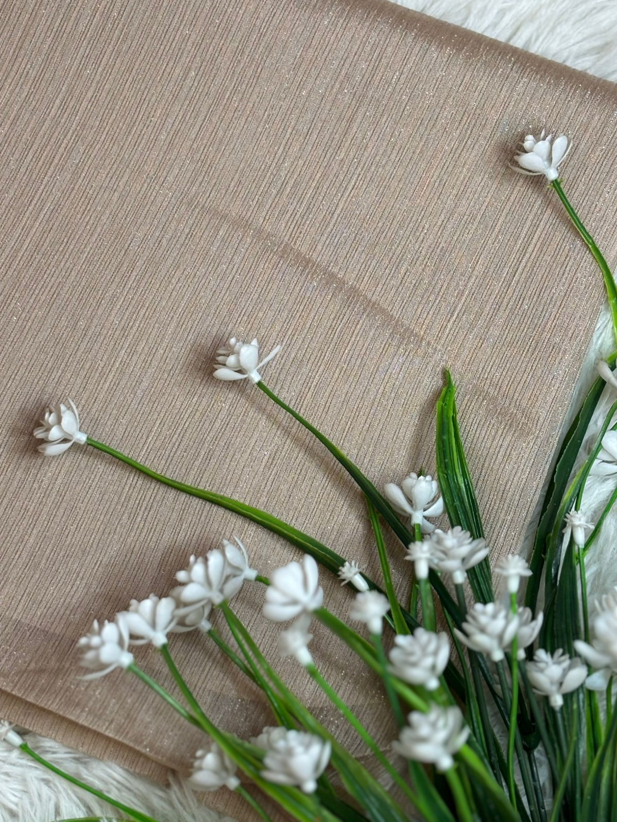 Shimmer Luxe Chiffon - Cappuccino