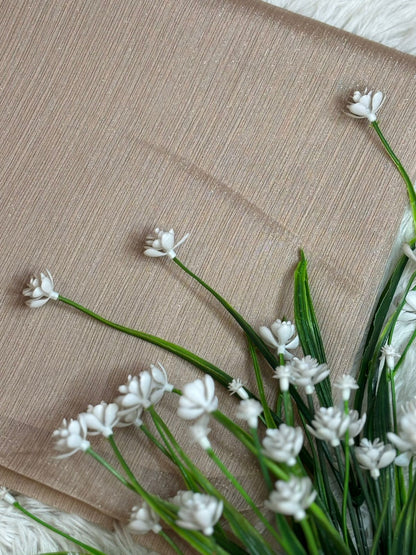 Shimmer Luxe Chiffon - Cappuccino