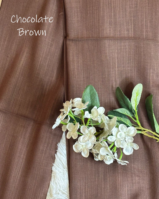 Turkish Lawn Hijab - Chocolate