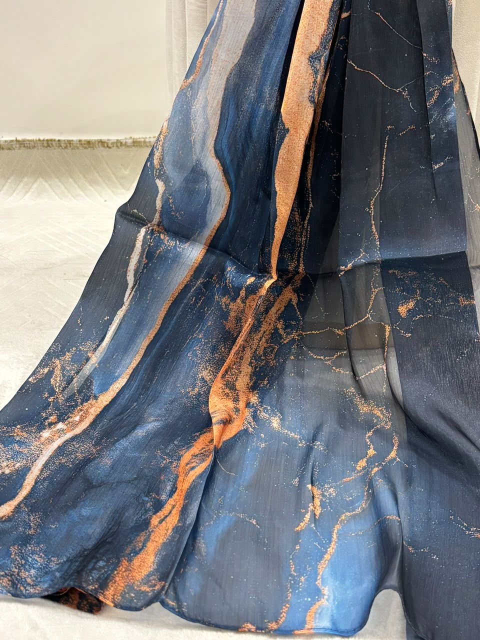 Marble Silk - Cosmic Blue