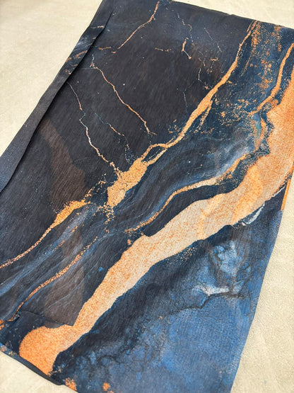 Marble Silk - Cosmic Blue