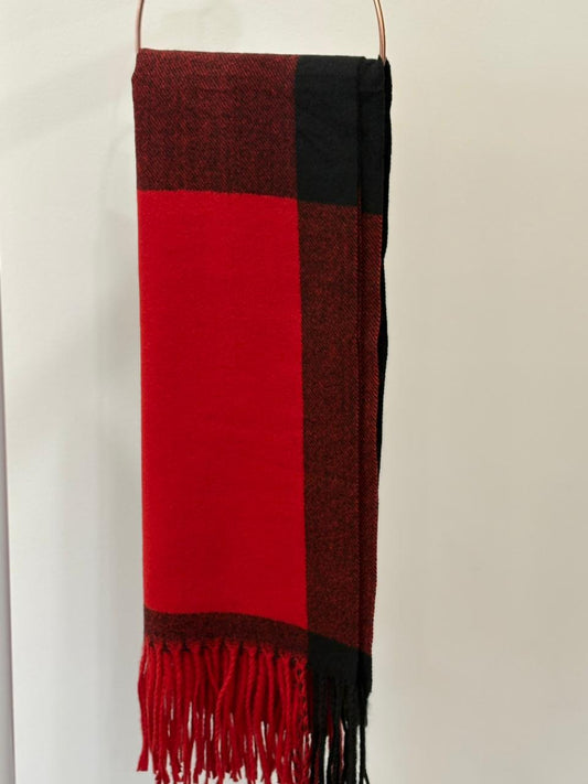 The Color Block Edit - Crimson Noir Block