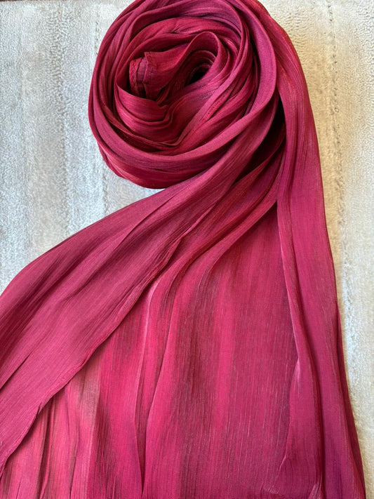Fairy Dust Hijab - Crimson