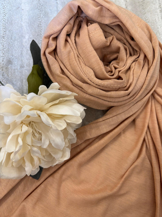 Jersey Hijab - Desert Sand