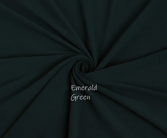 Georgette Chiffon - Emerald Green