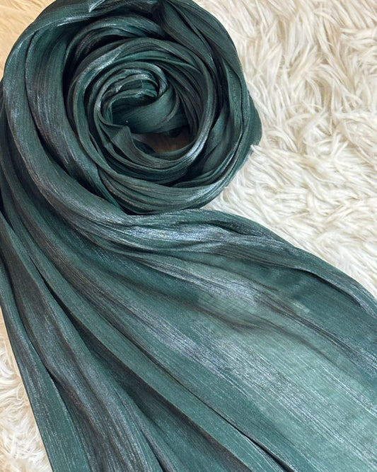 Fairy Dust Hijab - Emerald Green