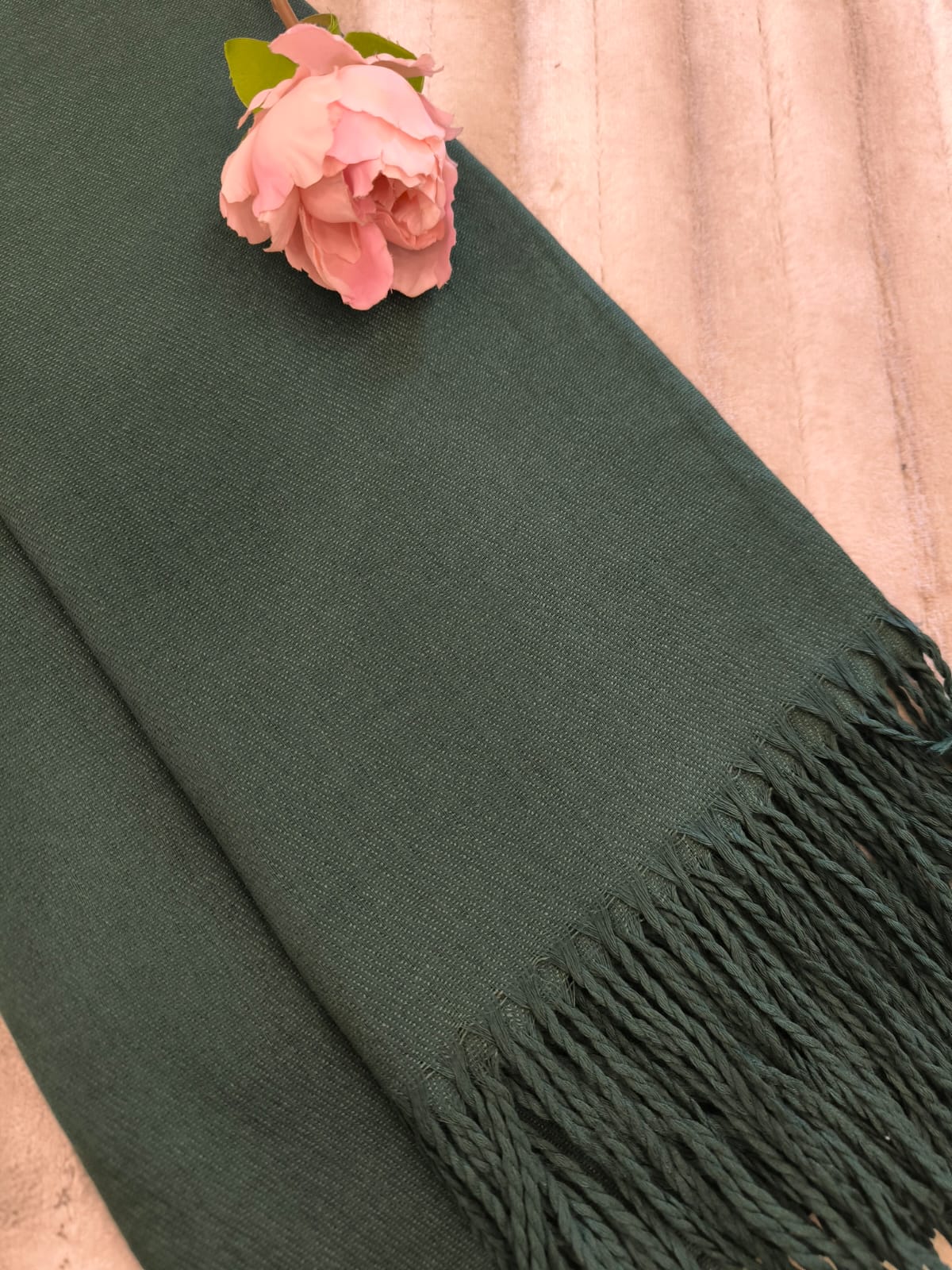 Plain Cashmere - Emerald