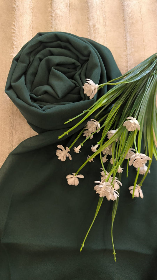 Georgette Chiffon - Emerald Green