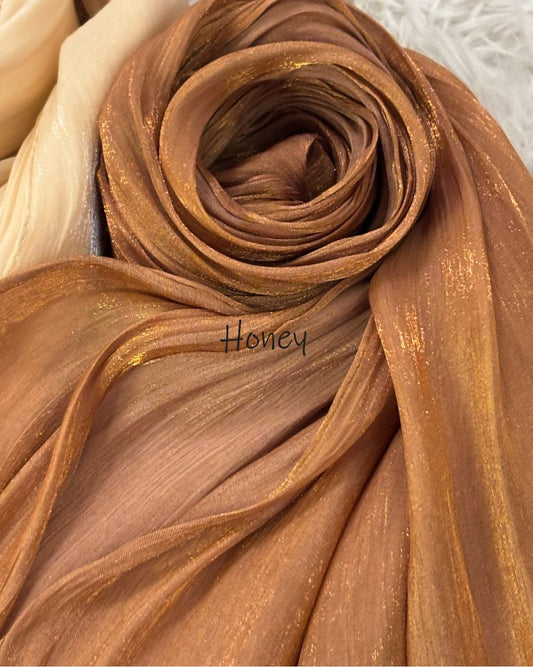 Fairy Dust Hijab - Honey