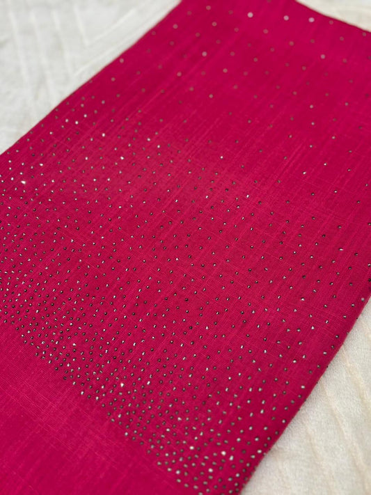 Stardust Lawn - Hot Pink