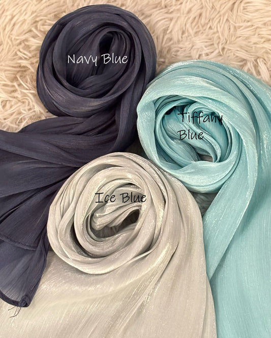 Fairy Dust Hijab - Ice Blue