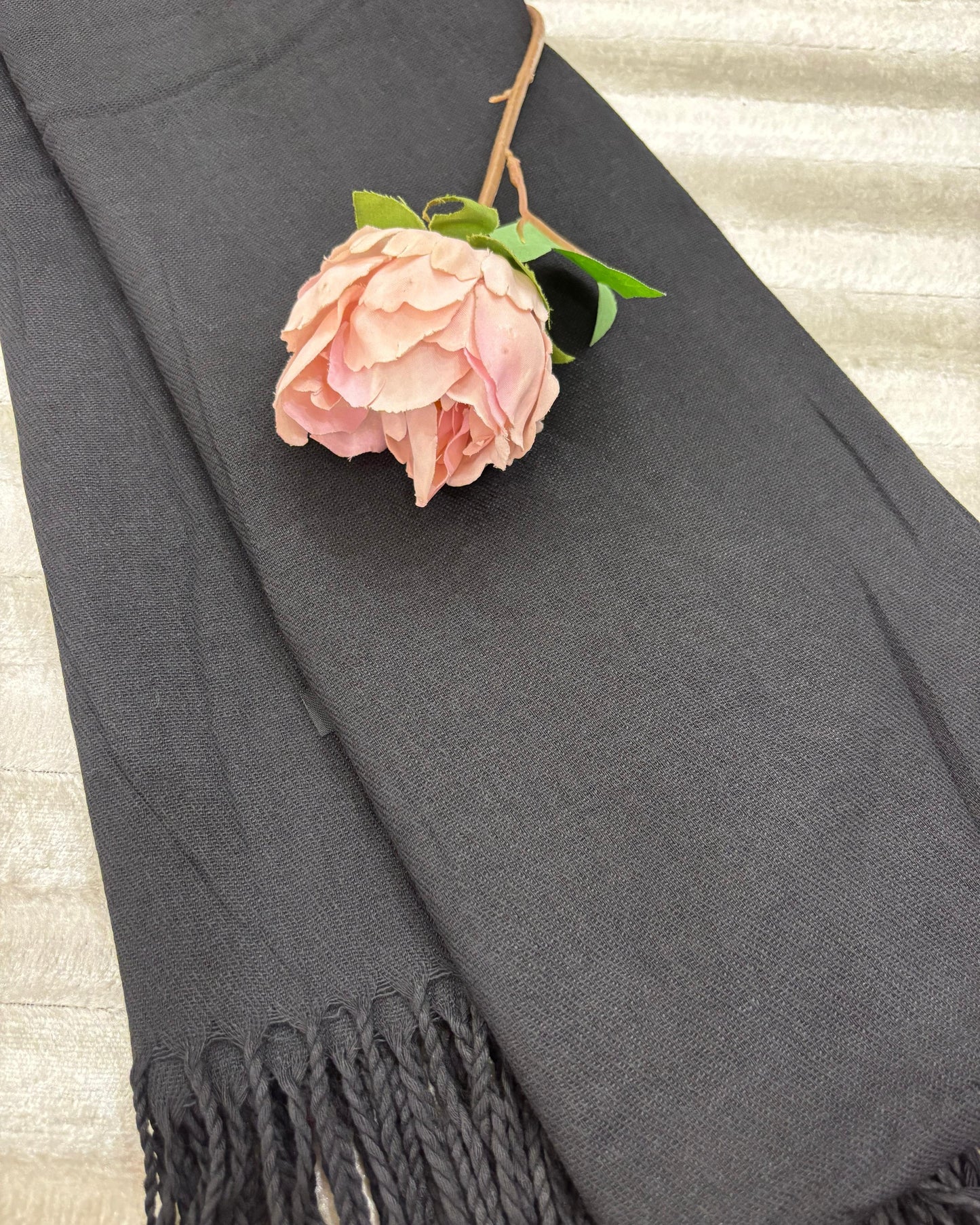 Plain Cashmere - Black