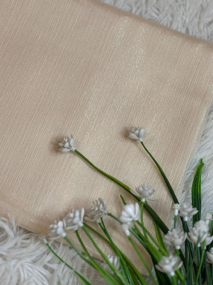 Shimmer Luxe Chiffon - Ivory