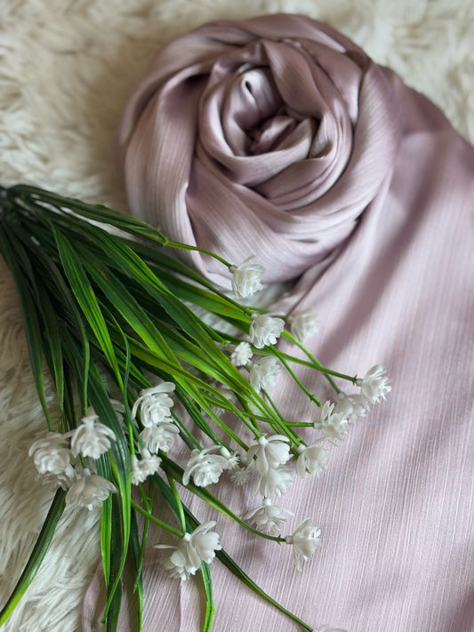 Crinkle Silk - Lavender